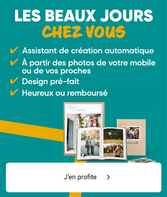 Produits photo personnalisés, qualité Premium