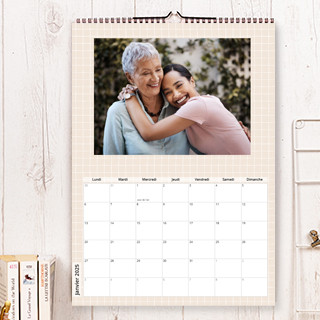 Calendrier mural - A3 Portrait