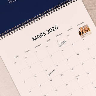 Calendrier mural - XL Carré