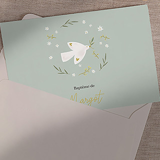 Faire-part de baptême