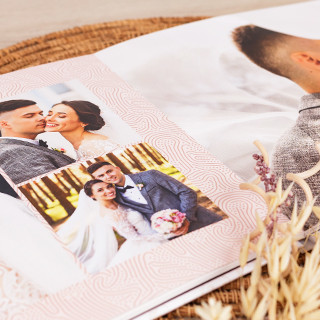 Livre photo - A4 Paysage - Ouverture à plat