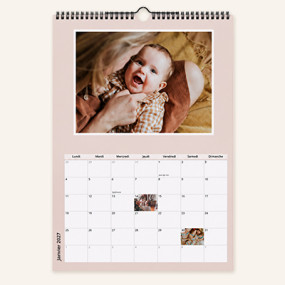 Calendrier mural - A3 Portrait