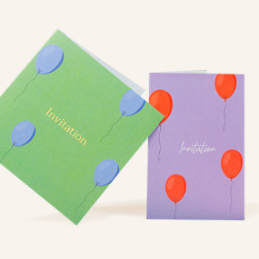 Carte d'anniversaire personnalisée