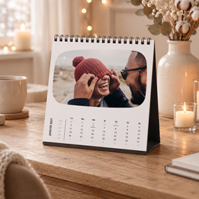 Calendrier de bureau personnalisé