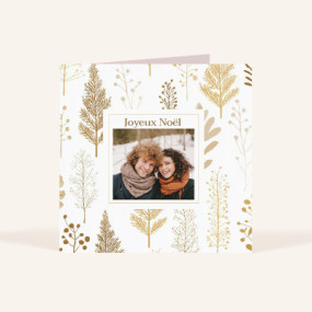 Carte de Noël personnalisée