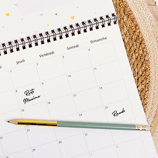Calendrier mural - A4 Paysage