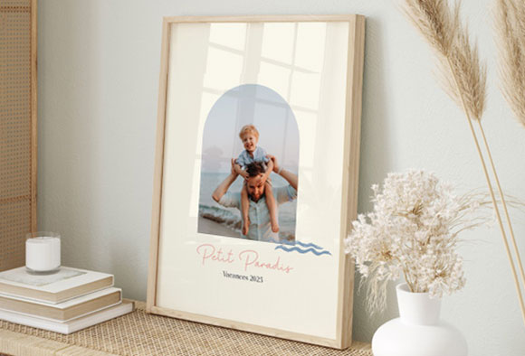 Décoration murale personnalisée avec vos photos