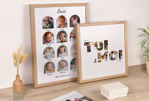 Cadre photo personnalisé